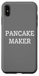 iPhone XS Max Funny Breakfast Food Lover Pancake Maker Case