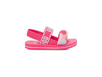 UGG Unisex Kids Zuma Sling Camopop Sandal, Taffy Pink, 1 UK