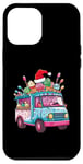 Coque pour iPhone 12 Pro Max Chapeau de Noël Camion de glace