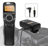 Pixel Wireless Timer Intervalometer TW-283 N3 Shutter Release Remote Control Compatible with Canon 6D II, 1DX II, 1DX III, 1DS III, 1DS II, 1D C, 1D IV, 1D III, 1D II N, 5D II, 5D III, 6D, 7D II, 50D