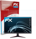 atFoliX Film Protection d'écran pour Acer Nitro VG270 Protecteur d'écran clair