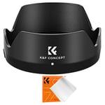 K&F Concept ES68 II Bayonet Camera Lens Hood Protector Compatible with Canon EF 50mm f/1.8 STM Flower Tulip Petal Sun Shade Protector Cover