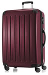 HAUPTSTADTKOFFER - Alex - Bagage Rigide Valise XL Taille, Trolley avec 4 Roues multidirectionnelles, TSA, 88 cm, 160 litres, Bordeaux