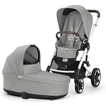 Cybex, Barnevogn, Talos S Lux, Duo - Stone Grey