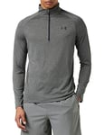 Under Armour Mens UA Tech 2.0 1/2 Zip Sweater - Carbon Heather - 3XL