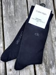 2 PAIRS :  CALVIN KLEIN Black Logo Cotton Ankle Socks MENS UK 5.5-8 39-42 CK12