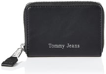 Tommy Hilfiger Tjw Must Small Za Aw0aw15649 Femme Portefeuilles, Noir (Black), OS