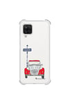 La Coque Francaise et étui téléphone mobile samsung galaxy a12 anti-choc souple angles renforcés transparente 2cv cocorico blanc la coque francaise