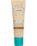 Matte Oil-Control Foundation SPF20, 30ml, 6 Bronze