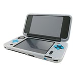 Housse étui protection silicone pour Nintendo NEW 2 DS XL (NEW 2DS LL) - Anti choc / rayures - Blanc - Straße Game ®