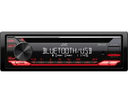 JVC KD-T822BT, bilstereo med Bluetooth, CD-spelare, AUX och USB