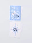 John Lewis Angel & Star Charity Christmas Cards, Box of 16