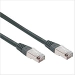 Cable Reseau RJ45 SFTP Blinde Categorie 6 - 20m - Noir - MID