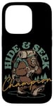 Coque pour iPhone 14 Pro Bigfoot Hide and Seek Champion Sasquatch Yeti Funny Bigfoot