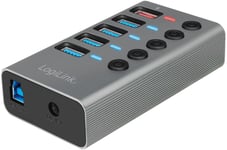 LogiLink USB 3.2 Gen 1 Hub with Switch