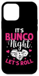 iPhone 12 mini It's Bunco Night Lets Roll Funny Bunco Game Night Women Case