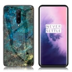 Fantasy Marmor OnePlus 7 Pro skal - Smaragd