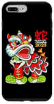 Coque pour iPhone 7 Plus/8 Plus 2025 Année du serpent Nouvel an chinois Zodiaque lunaire