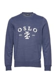 IZOD Saltwater Oslo Crew Sweat-shirt Tröja Blå [Color: CLUB BLUE ][Sex: Men ][Sizes: M,L,XL,XXL ]