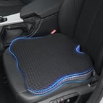 Qutool Car Seat Cushion Car Wedge Seat Cushion Booster Seat Cushion Memory Foam