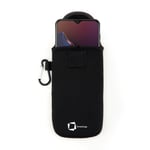 GENUINE INVENTCASE BLACK NEOPRENE POUCH CASE BAG FOR ONEPLUS 6T 2018