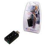 LogiLink USB Soundcard with Virtual 7.1 Soundeffects - Carte son - USB 2.0