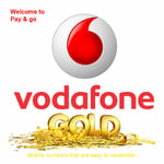 Vodafone Gold VIP PAYG Easy Memorable SIM Cards Pay As You Go Mobile Numbers