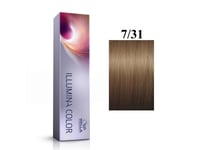 Wella Professionals Wella Professionals, Illumina Color, Permanent Hair Dye, 7/31 Medium Blonde Golden Ash, 60 Ml For Women