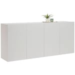 VÄGGHÄNGT SIDEBOARD 180/80/42 cm 