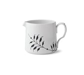 Royal Copenhagen Black Fluted 1025832 Mega Pichet en porcelaine Blanc et noir 700 ml Dimensions : 10,5 cm x 11 cm x 16 cm