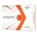 Callaway 2021 Supersoft Golf Balls, Orange