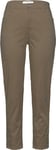 BRAX Women's Style Mary S Ultralight Cotton 5-Pocket Pants, Soft Khaki, 31W x 30L