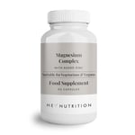 Hey Nutrition Magnesium Complex High Strength 205mg Supplement - Zinc, Vitamin D3 - Muscle & Bone Health, Nerve Function & Energy Support - UK Manufactured - Non-GMO - 60 Vegetarian Capsules