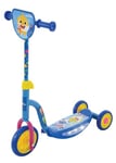 Sing 'N' Scoot Baby Shark Scooter - Officially Licensed with Flashing Lights, Character Favourites, and Interactive Sing-Along Fun - Durable Design for Easy Control and Endless Adventures - Perfect for Kids Ages 3 and Up