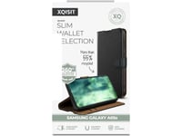 Xqisit Slim Wallet, Plånbok, Samsung, Galaxy A05s, 17 Cm (6.7"), Svart