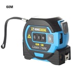 Laser Tape Measure 3 In 1 Digital Tape Measure  High Precision Rangefinder NEW