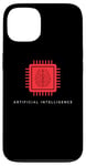 Coque pour iPhone 13 Technologie de puce informatique intelligence artificielle IA