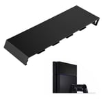 Qiilu étui pour ps4 HDD Shell Skin Case Cover Faceplate de remplacement pour Sony Playstation 4 PS4 Console Noir