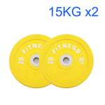 Barbell Weights Steel A Pair 5KG/10KG/15KG/20KG/ Olympic Weights 51mm/2inch Center Weight Plates For Gym Home Fitness Lifting Exercise Work Out Man and Woman (Color : 15KG/33lb x2)