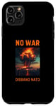 Coque pour iPhone 11 Pro Max Anti Guerre Paix Disband OTAN