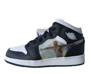 NIKE AIR JORDAN 1 MID (GS) ,,HOLOGRAM'' SIZE UK 5.5 EUR 38.5 (DR9495 001)