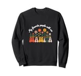 Mamita Mother's Day Floral Gift for Mom, Wife, Grandma Sweatshirt