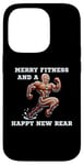 iPhone 14 Pro Merry Fitness Happy New Rear Workout Christmas Cookie Case