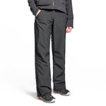 Peter Storm WoMens Rapid Softshell Stretch Walking & Hiking Trousers with Built in Belt - Black - Size 20 UK