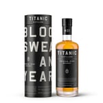 Titanic Distillers, Premium Irish Whiskey, Traditional Smooth Blend, Balanced Notes of Light Vanilla & Spice of Triple-Distilled Malts With Lingering Peat Smoke Finish, Great Gift, 40% ABV, 700ml