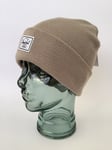 New Men’s Herschel Supply ‘Elmer’ Taupe Acrylic Cuffed Beanie