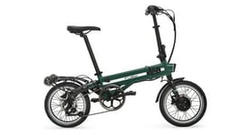 Velo electrique pliant supra 4 0 british green   roues 16