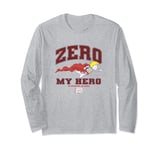 Schoolhouse Rock! My Hero Zero In Flight Vintage Hero Manche Longue