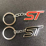 3D-nyckelring för Focus Fiesta ST-emblem i metall för Ford F-150