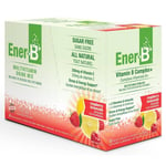 Ener-Life Ener-B+ Raspberry Lemonade Effervescent Vitamin B Complex+ D